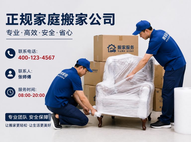 泰山区正规家庭搬家服务
